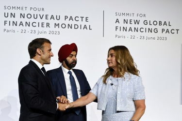 11553341 - Summit for a new global financing pact in ParisSearch | EPA